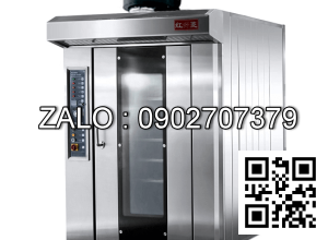 Lò nướng bánh mỳ xoay 32 khay dùng điện Hongling HX-32D-01