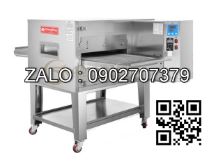 Lò nướng pizza băng chuyền dùng gas Hongling PZG-18H