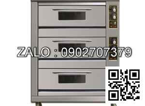 Lò nướng 3 tầng 6 khay dùng gas Hongling HLY-306E