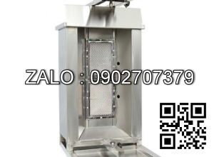 Lò nướng salamander bánh mì doner kebar dùng gas điện EB-807