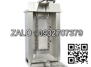 Lò nướng salamander bánh mì doner kebar dùng gas điện EB-808