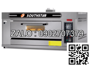 Lò nướng Pizza 1 tầng 2 khay Gas KS-RP-10C