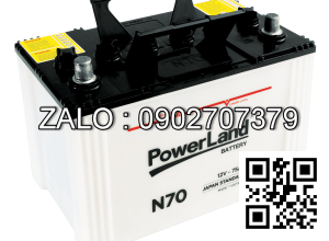 Bình ắc quy Powerland N70 12V-75AH