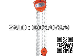 Palang Xích Kéo Tay NITTO 1 Tấn 5 Mét