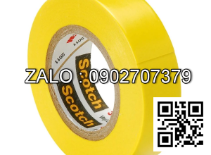 Băng keo điện màu Vàng 3M 35 Yellow (19mm x 20m dài)