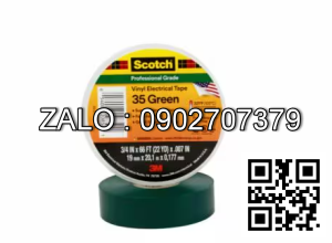 Băng keo điện 3M SCOTCH 35 (19mm X 20.1m)