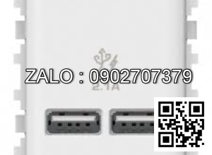cổng sạc USB 2.1A Clipsal / Schneider 3031USB_WE