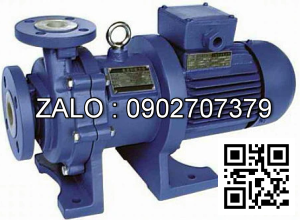 Bơm axit CQB32-25-125F, Lưu lượng: 3.3 m3/h, Công suất: 0.5 Kw