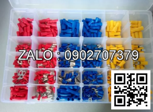 Hộp đầu cos tổng hợp 300 cái đầu cos đủ loại