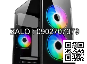 Case VSP V212 Màu Đen (Hông + Mặt Trước Kính Cường Lực, Fan Đuôi 8cm)