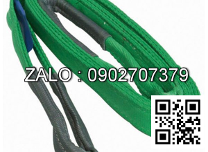 Dây bẹ trắng 40mm, may đấu 2 đầu 20cm