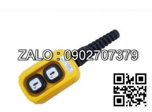 tay bấm điều khiển palang, tời điện loại 2 nút nhấn