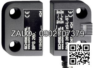 SENSOR BNS 260-11ZG-ST-L, NSX: SCHMERSAL SECURITY SENSOR, P/N: J28000SCM0032, Procomac. (Cong tac : type: BNS 260-11ZG-ST-L; 42279 wuppertal, ket noi 4 pin duong, NSX: SCHME RSAL)