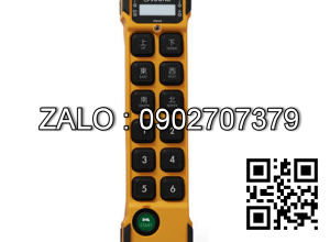 tay bấm điều khiển palang, tời điện loại 12 nút nhấn