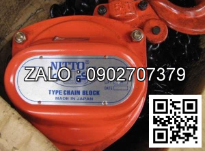 Palang Xích Kéo Tay NITTO 2 tấn 3m