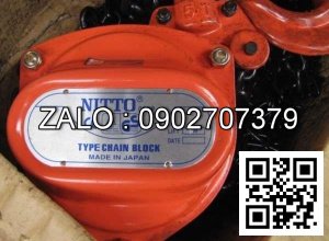 Palang Xích Kéo Tay NITTO 3 tấn 5m