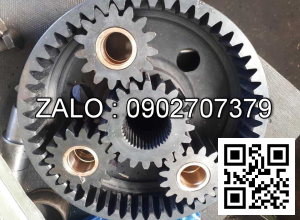 Bánh răng di chuyển và quay toa