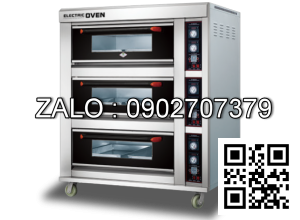 Lò nướng bánh pizza 3 tầng điện MFP-60H