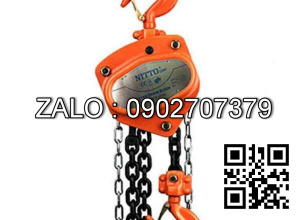 Palang Xích Kéo Tay Nitto 1.5 tấn 3 mét