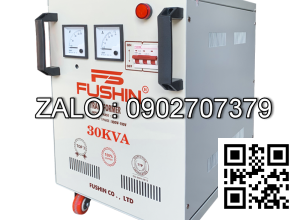 Biến áp tự ngẫu 1P 110V/220V 30KVA-Thông Dụng - Nhản hiệu : Fushin