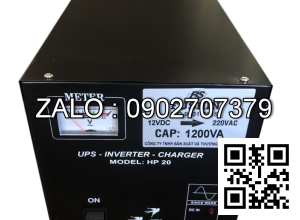 Máy kích điện sin chuẩn 12VDC/220VAC-1200VA - Nhản hiệu : Fushin