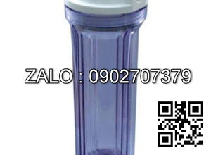 Cốc lọc 10 inch ren 13 cốc trong cho máy lọc nước RO