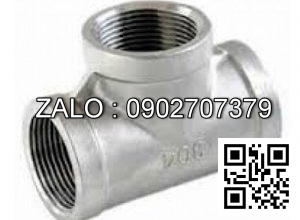 Tê (Tee) đều mạ kẽm D90