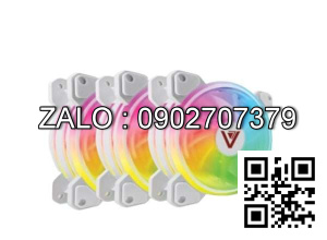 Kit VSP V308C + 3 Fan Led ARGB (Màu Trắng)