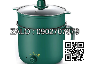 Ca mì shanban chống dính kèm giá hấp nhựa (Kiện 36 cái)