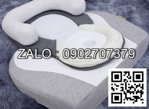Babymoov Combo Gối Chống Trào Ngược + Đệm Ngủ Đúng Tư Thế Jjovce