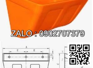 Gầu tải DS múc cám bột