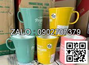 Ly Nhựa Cách Nhiệt Thailan-Pioneer 320ml ( vàng, hồng, lá)