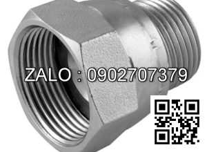 Khoen ren trong-ren ngoài thép - inox