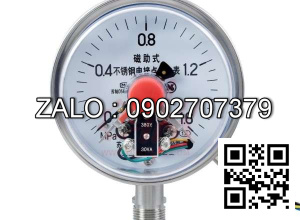 Dong ho ap 3 kim inox, 0-16bar, DC10…30V