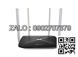 Phát Wifi Mercusys AC12 1200 4 Anten - Băng Tần Kép Chính Hãng