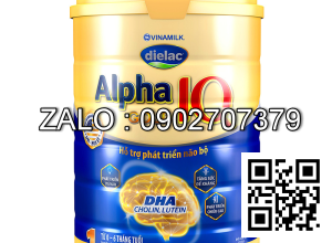 Vinamilk Sửa bột Dielac Alpha Gold IQ 1 400g
