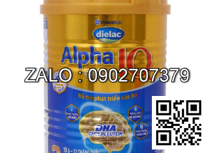 Vinamilk Sửa bột Dielac Alpha Gold IQ 2 400g
