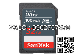 Thẻ Nhớ SD Sandisk 32G 80Mpx/S Class 10 Box