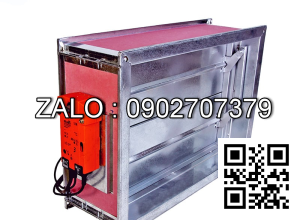 Van chặn lửa điều khiển bằng động cơ MFD 700x300