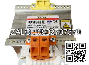 Biến áp 380V ra 24V 240VA (10A) - Nhản hiệu : Fushin