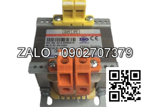 Biến áp 220V ra 24V 120VA (5A) - Nhản hiệu : Fushin