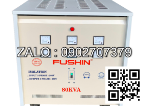 Biến áp cách ly 3 pha 380V/460V-480V 80KVA-Thông Dụng - Nhản hiệu : Fushin
