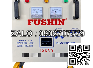 Biến áp 3P cách ly 380V/380V 15KVA-Thông Dụng - Nhản hiệu : Fushin