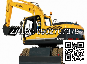 Máy xúc đào bánh lốp Hyundai R140W-9S