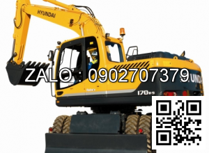 Máy xúc đào bánh lốp Hyundai R170W-9S