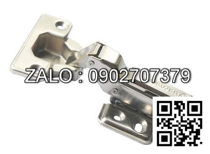 Bản lề tủ bếp NewEra giảm chấn, loại cong vừa, lắp nhanh