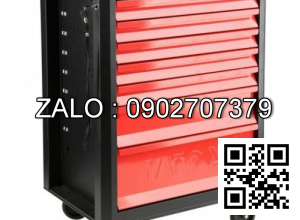 Tủ đồ nghề 6 ngăn màu đỏ đen 123 chi tiết KC-122PCS