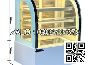 Tủ trưng bày bánh kính cong Southwind ARC-370Y