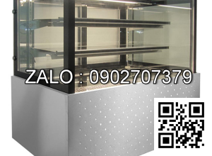 Tủ trưng bày bánh kính vuông SG120FA-M