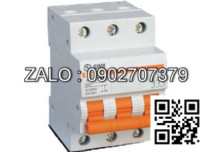 MCB 3P 63A 6kA SC68N/C3063 Sino